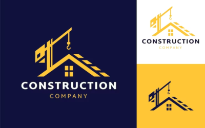 Construction Logo Construction Company Build High Real Estate