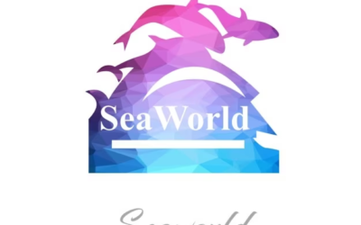 Dolphin Logo Sea World Panda Whale Shark Attack