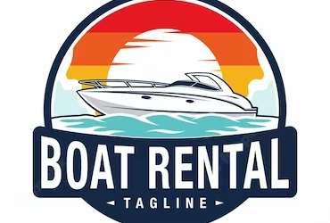 Boat Logo Royal Ship Logo Boat Rental Logo Boat Sailing Logo