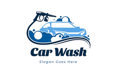 Car Wash Logos Carwash Logo Autoclean Logo