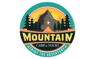 Outdoor Logo Adventure Time Logo Mountain Camp & Tour Logo