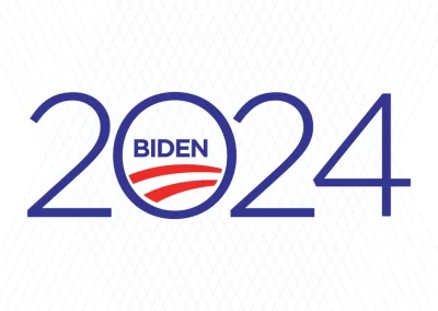 Biden 2024 logo concept