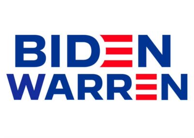 Biden Warren 2024 Re Election Campaign Logo