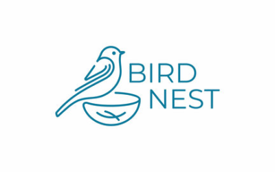 Nest Logo Nest Design Studios Logo Bird Nest Logo