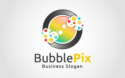 Bubble Logo Bubble Pix Logo Lets Talk Logo Chat Bubble Logo