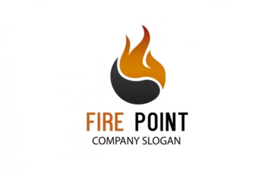 Fire Logos Fire Hexa Flame Logo Fireflame Logo Point Logo