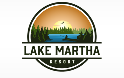 Lake Logo Lake Martha Logo Pine Lake Cabins Logo Forest Lakes Logo