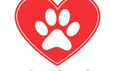 Paw Logo Love Animals Logo Paw Print Logo Pet Care Logo