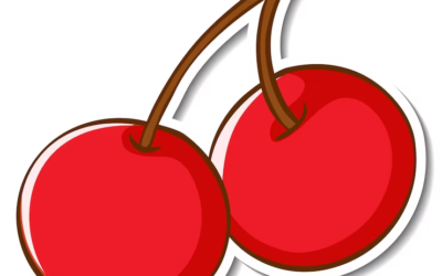 Cherry Logo Rasberry Logo Yummy Cherry Logo