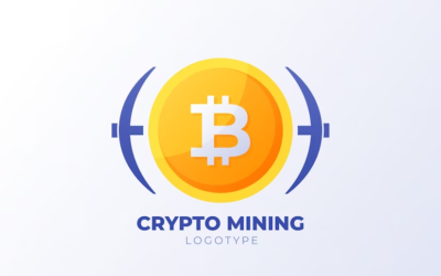 Cryptocurrency Logo Crypto Mining Logo Bitcoin Logo Crypto Royal Logo