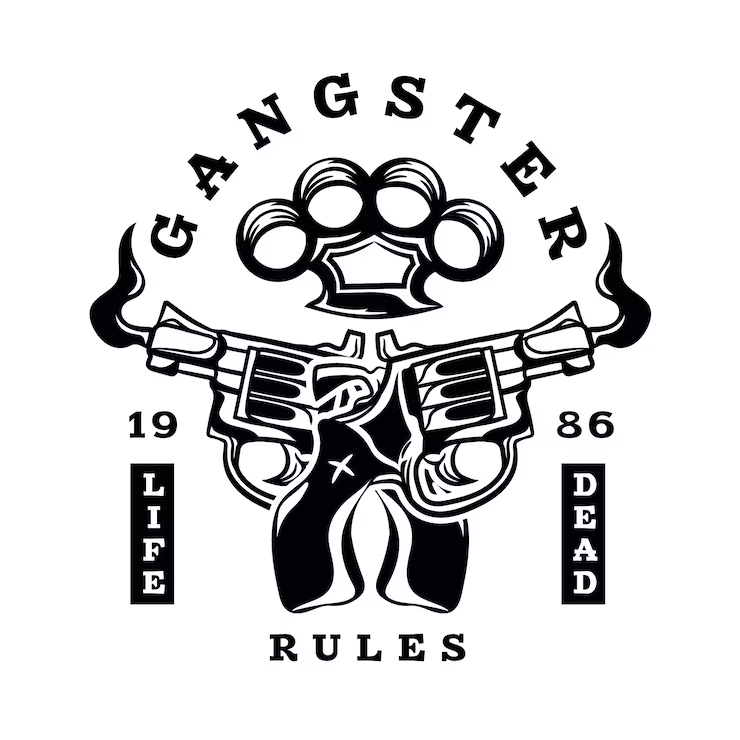 Gangster Logo - Scroll Trends