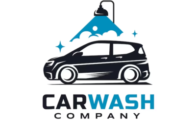 Cartoon Pressure Washing Logo Car Wash Company Logo Power Wash Logo Pressure Wash Logo