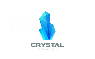 Crystal Logo Polygon Diamond Logo Ruby Logo