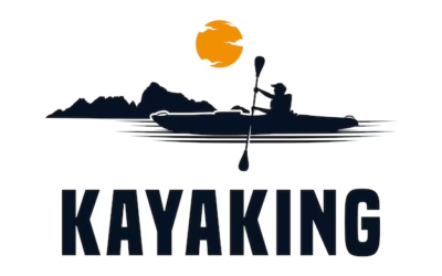 Kayak Logo Kayak Camping Logo Lets Go Kayaking Logo