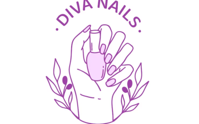 Logo Nails Nail Art Logo Diva Nails Logo Nail Art Studio Logo