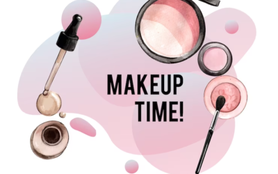 Makeup Artist Logo Beauty Point Logo Makeup Time Logo