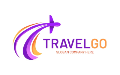 Fly Logo Travel Go Logo Air Travel Logo