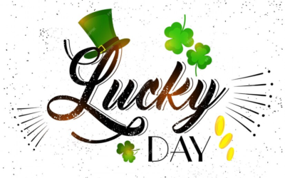 Lucky Charm Logo Lucky Day Logo Good Luck Logo