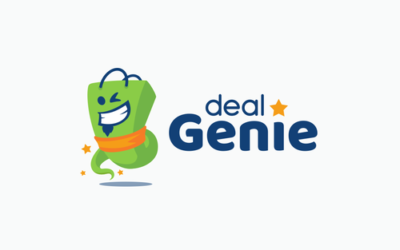 Genie Logo Magic Land Logo Deal Genie Logo