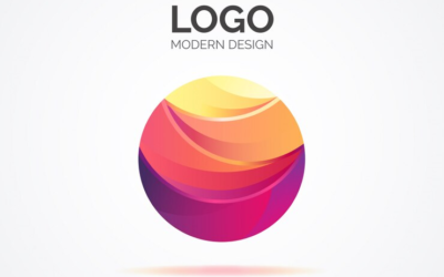 Gradient Logo Logo Modern Design Gradient Usa Logo