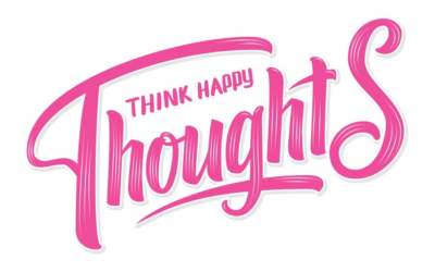 Lettering Logo Thing Happy Thoughts Logo Create Logo Paradise Logo