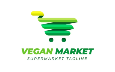 Marketplace Logo Vegan Market Logo Click & Collect Logo Book Store Logo