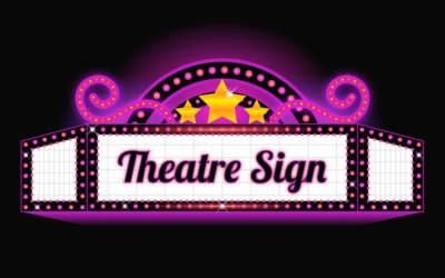 Movie Theater Logo Theater Sign Logo Movie Showtime Logo Home Cinema Logo