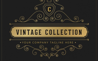 Classy Logo Vintage Collection Logo Retro Design Logo Classic Design Logo