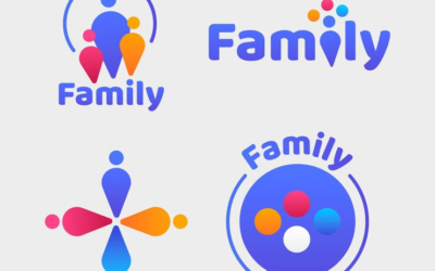 Logo Family Friends Logo Global Family Day Logo