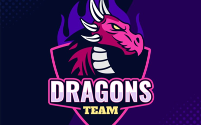 Dragon Logo Design Dragons Team Logo Dragons Pro Gaming Logo