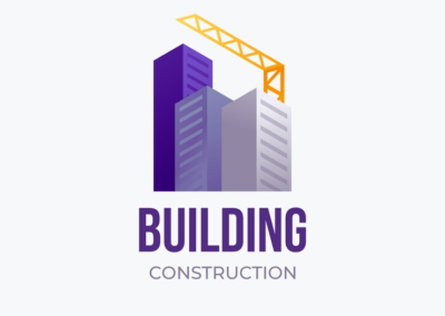 Modern Construction Company Logo