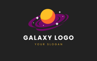 Galaxie Logo Galaxy Logo Outer Space Logo Galaxy Space Exploration