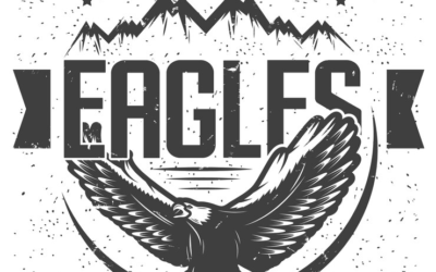 Black Eagle Logo Majestic Easgles Logo Eagle Cartoon Logo