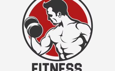 Muscle Logo Fitness Club Logo Strongman Logo