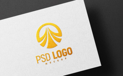 Paper Logo Psd Logo Blank Notepad Logo