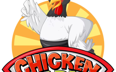 Chicken Restaurant Logo Chicken Farm Logo The Angry Chicken Logo