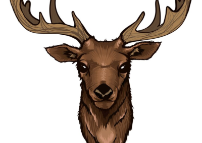 Deer Hunting Logo