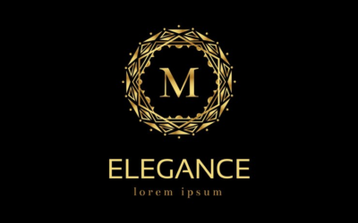 Elegant Logo Luxury Floral Logo Elegance Logo