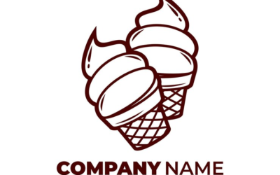 Icecream Logo Icecream Company Logo Icecream Collection Logo