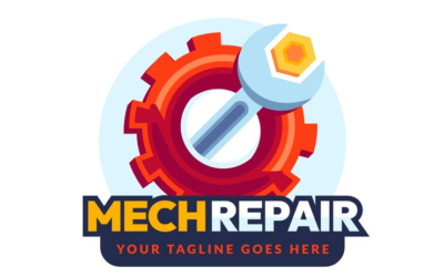 Mobile Mechanic Logo Mech Repair Logo Moto Mech Logo