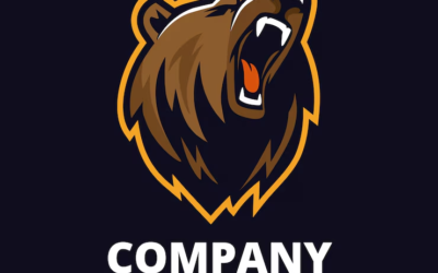 Angry Bear Logo Bear Company Logo Bear Logo