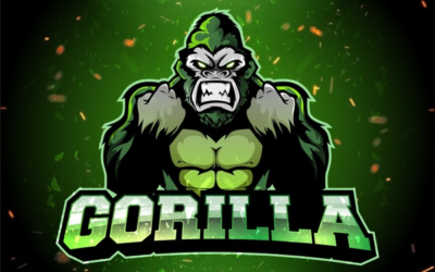 Cool Gorilla Logo World Gorilla Day Logo Gorilla Logo