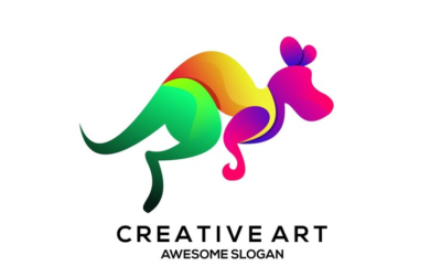 Creative Painting Logo Pigment Artist Group Logo Creative Art Logo