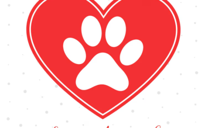 Dog Paw Logo Love Animals Logo National Dog Day Logo