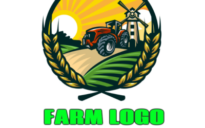 Farmer Logo Organic Farm Logo Farm Logo Collection